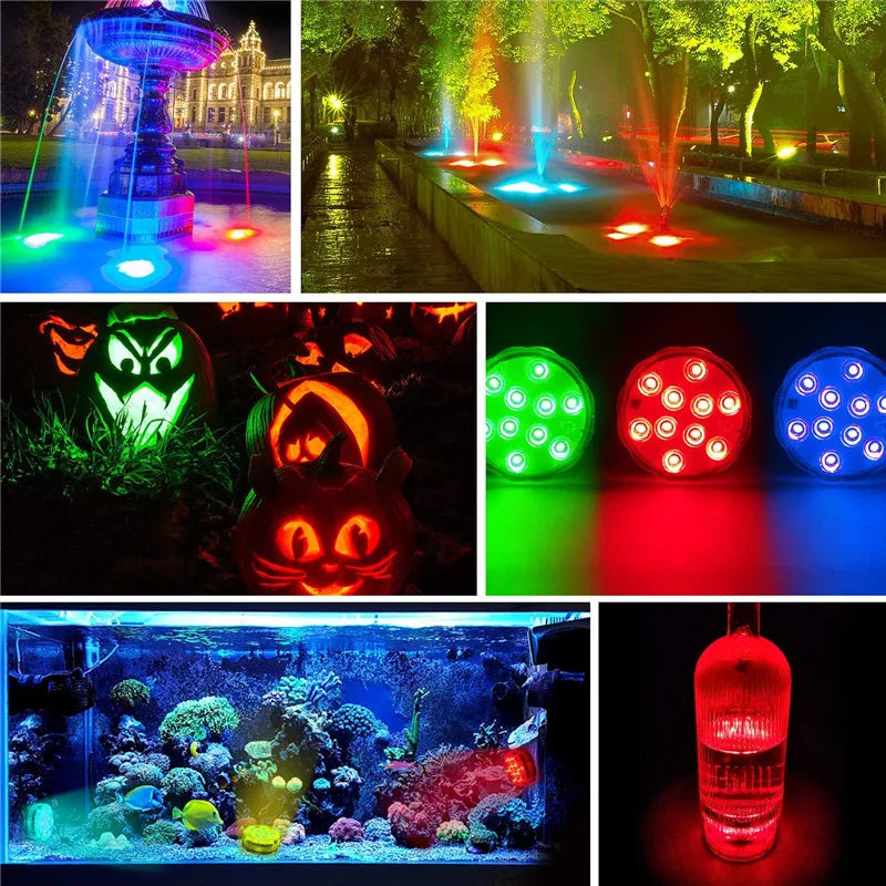 AquaLed - Iluminação Led para Piscina Subaquático RGB Multicolor